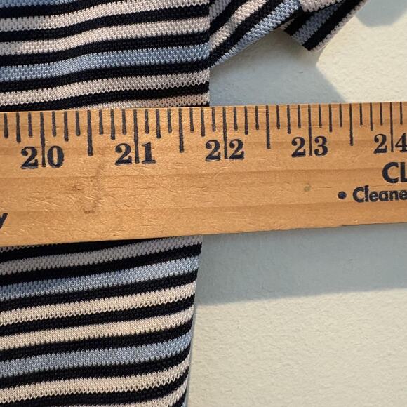 Nike Dri-FIT Polo Mens Large Navy Stripe Disney Cruise Line Golf BV0367-451 - Picture 10 of 15